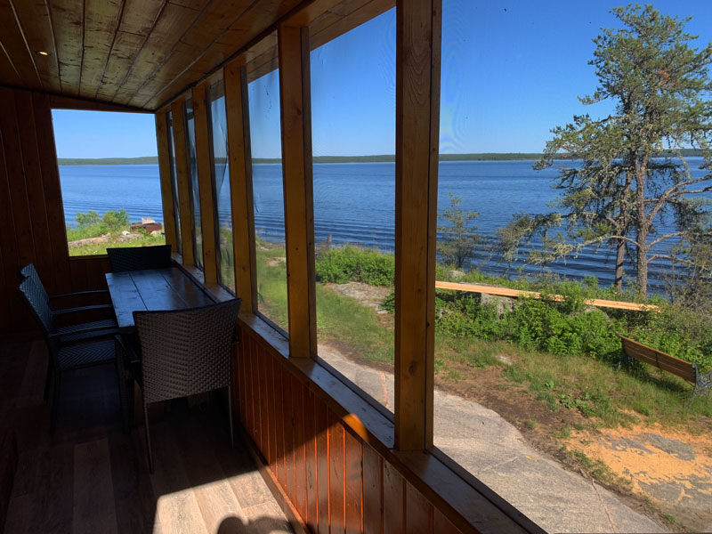 Fisherman's Cabin Porch