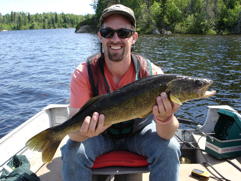 Canada Summer Walleye Fishing
